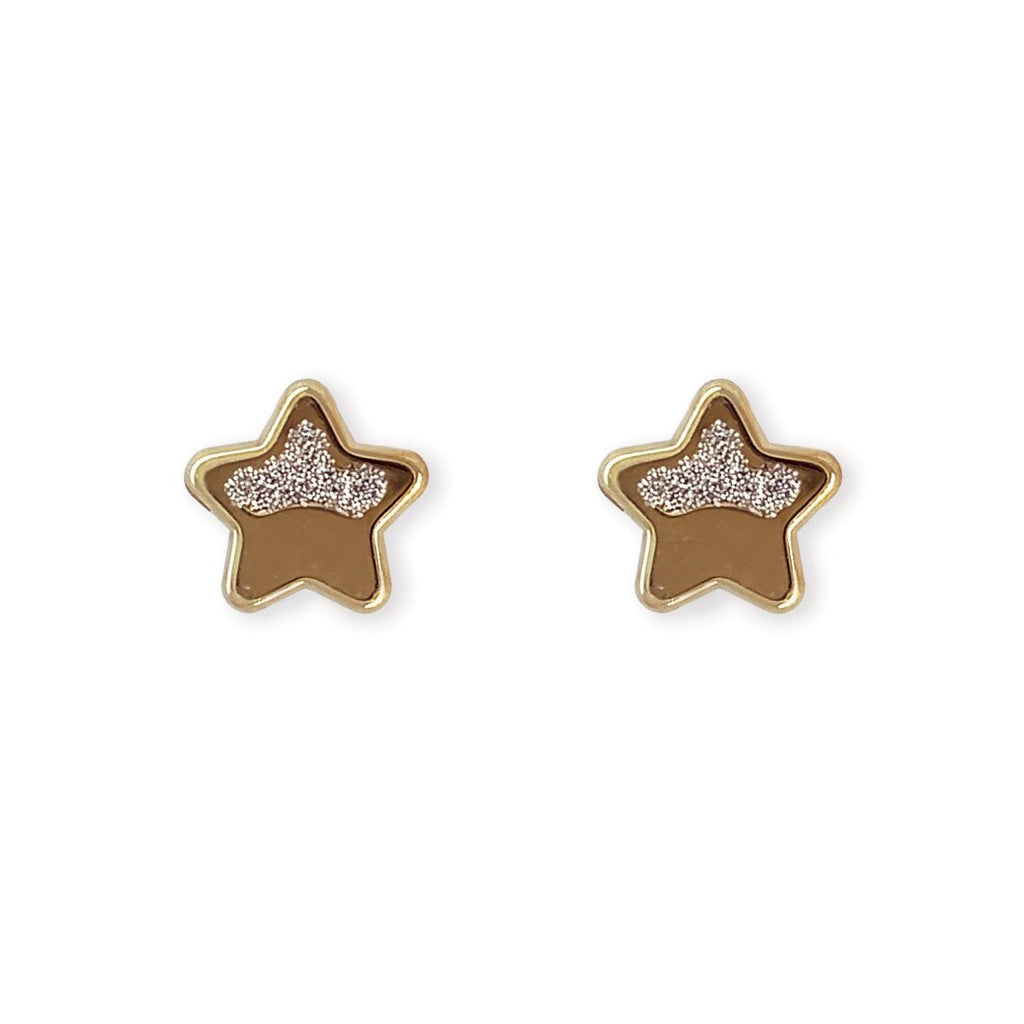 Diamond Star Earrings - Baby FitaihiDiamond Star Earrings
