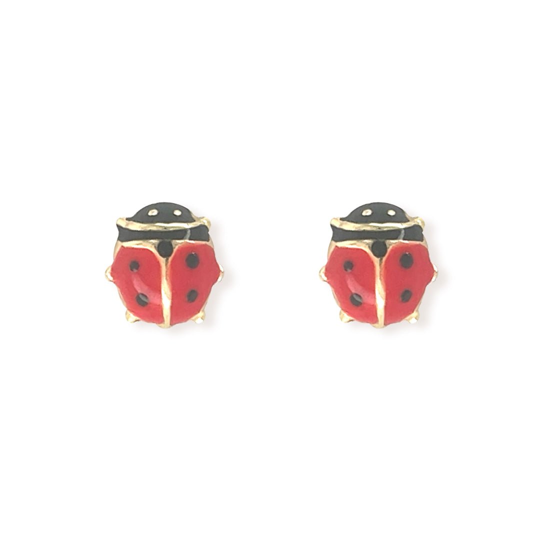 Red Ladybug Earrings