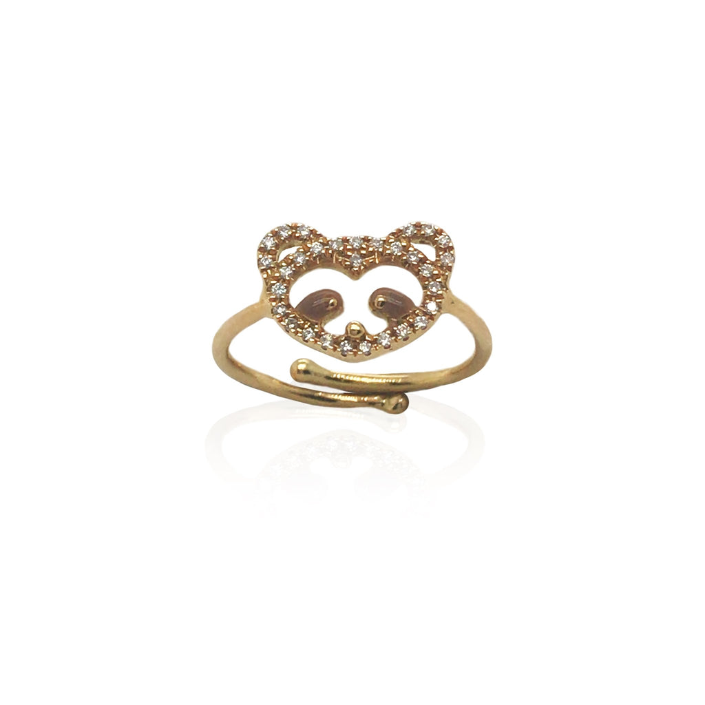 "Brownie The Raccoon" Ring - Baby Fitaihi"Brownie The Raccoon" Ring