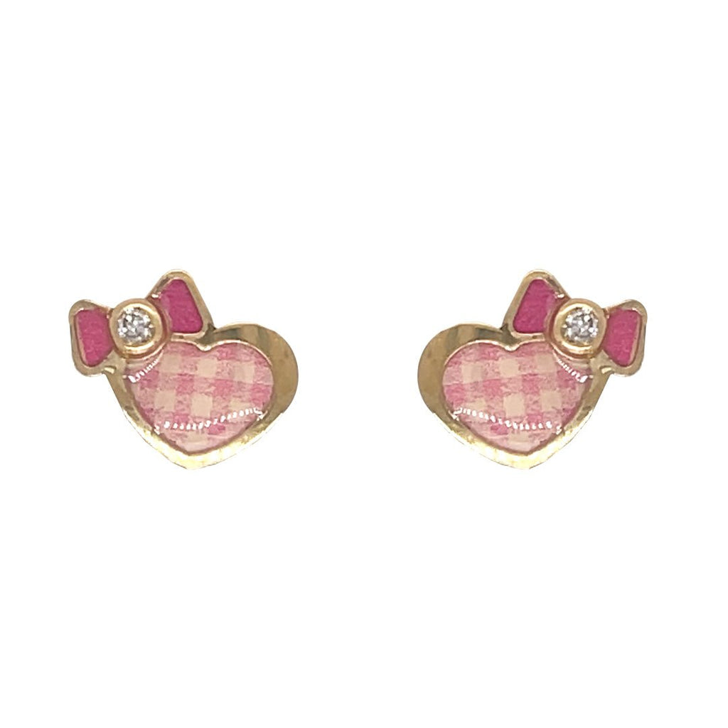The Checkered Diamond Earrings - Baby FitaihiThe Checkered Diamond Earrings
