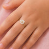 Floral Gold & Diamond Ring