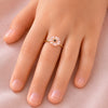 Floral Gold Rings
