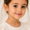 Little Shell & Heart Pendant Necklace