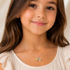 Little Shell & Heart Pendant Necklace