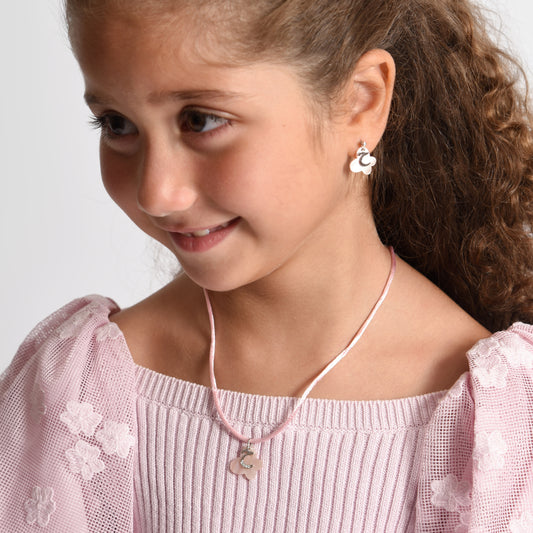 My Name Starts With "ح" Butterfly Earrings