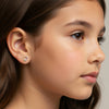 Heart Necklace (Gold & White Gold with a Diamond Stud)