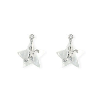 My Name Starts With "N" Star Earrings - Baby Fitaihi