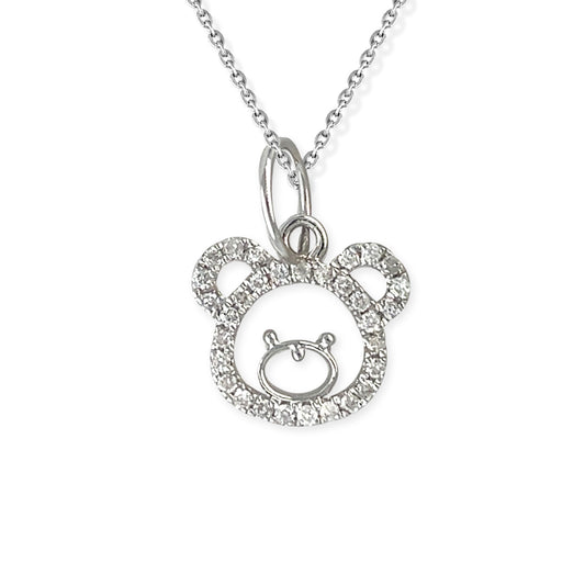 "Oscar The Teddy" Necklace- Maya & Friends Collection - Baby Fitaihi