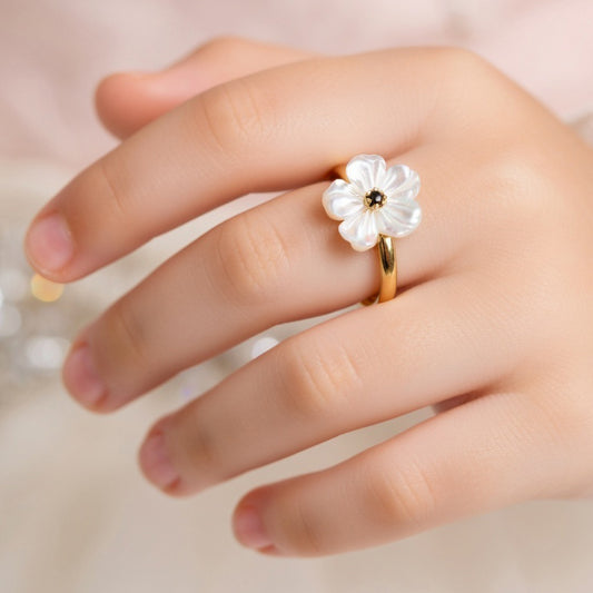 Floral Gold Ring