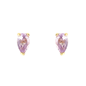 Sapphire Gold Earrings