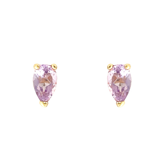 Sapphire Gold Earrings