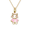 Maya & Friends Gold & Diamond Necklace