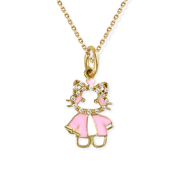Maya & Friends Gold & Diamond Necklace