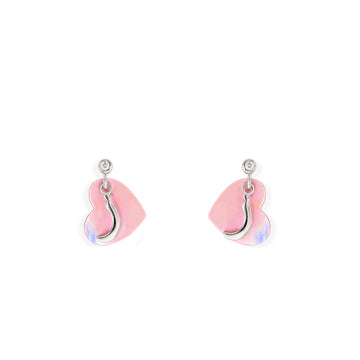 My Name Starts With "ز" Heart Earrings