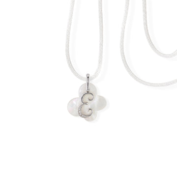 My Name Starts With "E" Butterfly Necklace