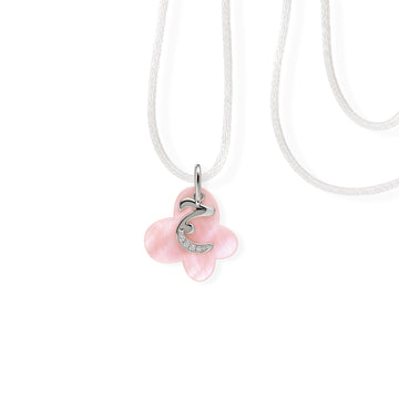 My Name Starts With "ج" Butterfly Necklace