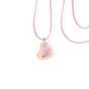 My Name Starts With "ز" Heart Necklace