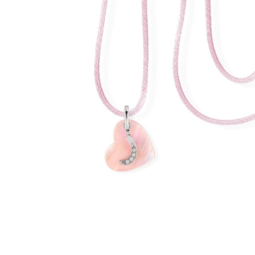 My Name Starts With "ز" Heart Necklace
