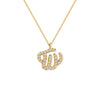 Allah Gold & Diamond Necklace