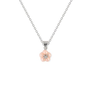Floral Gold & Diamond Necklace