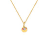 Fish Shape Gold & Diamond Necklace
