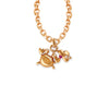 Crab-Shaped Gold & Diamond Necklace