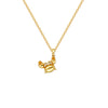 Crab Shape Gold & Diamond Necklace