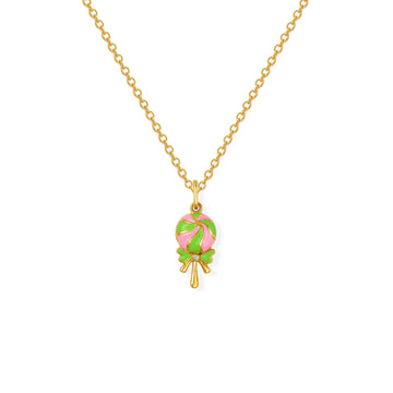 Sweet Treat Lollipop Charm Necklace
