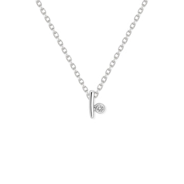 Slant Drop Pendant