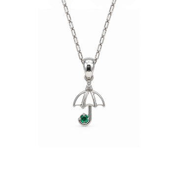 Umbrella Pendant Necklace