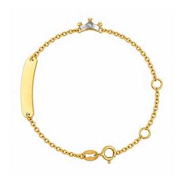 My Princes Gold & Diamond Bracelet