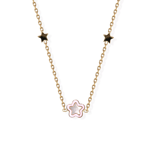 Star Shape Gold Necklace