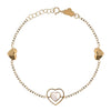 Heart Shape Gold Bracelet