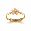 Floral Gold & Diamond Ring