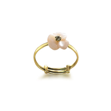 Floral Gold & Diamond Ring