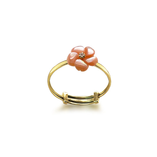 Floral Gold & Diamond Ring