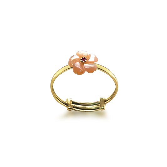 Floral Gold Ring