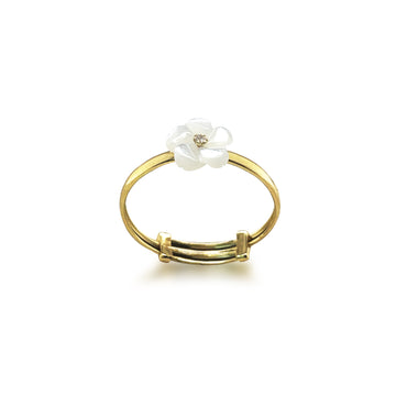 Floral Gold & Diamond Ring