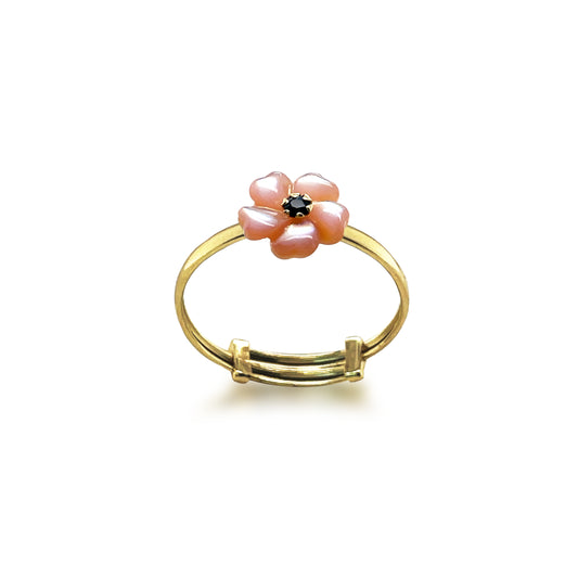 Floral Gold Ring
