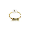 Floral Gold & Diamond Ring