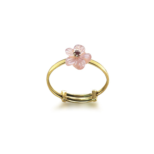 Floral Gold & Diamond Ring