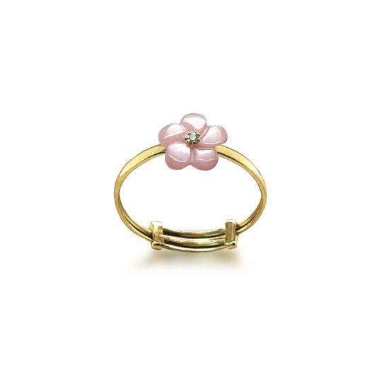 Floral Gold & Diamond Rings