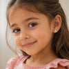 Blue Star Gold Earrings