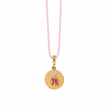 Octopus Shape Gold & Diamond Necklace