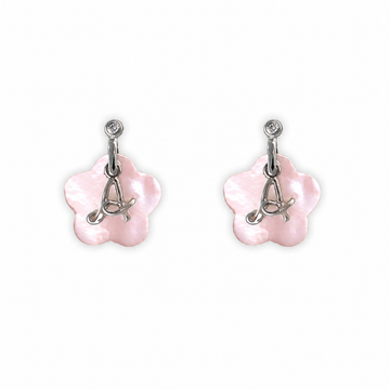 My Name Starts With "A" Flower Earrings