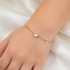 Heart Shape Gold Bracelet