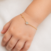 Flower Shape Gold Bracelet