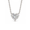 Heart-Shaped Diamond Necklace
