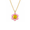 Flower shape Gold Necklace