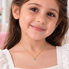 Butterfly Shape Gold & Diamond Necklace